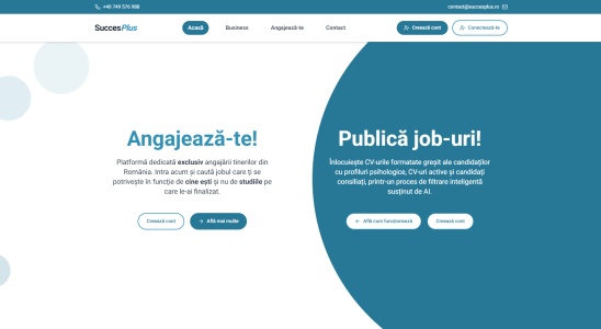 recrutare tineri la început de carieră